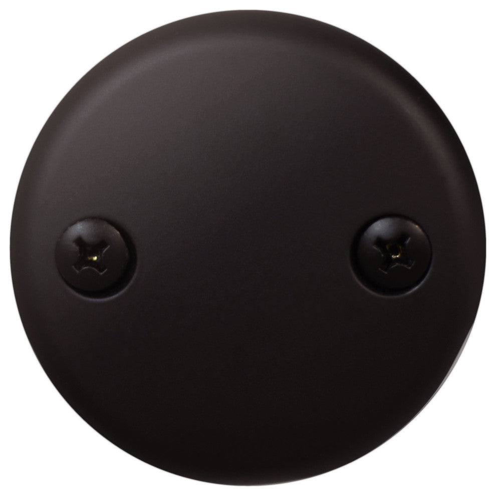 Twist and Close Sch. 40 ABS Bath Waste With 2-Hole Elbow, Oil Rubbed Bronze