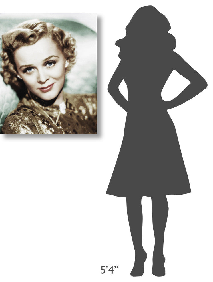 "Gloria Stuart" Stretched Canvas Giclee by Hollywood Photo Archive, 24"x30"