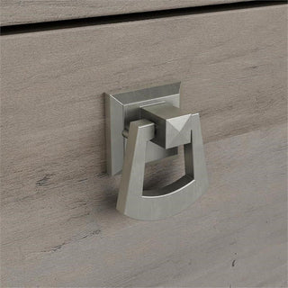 Salinas Small Computer Desk with Hutch in Driftwood Gray - Engineered Wood