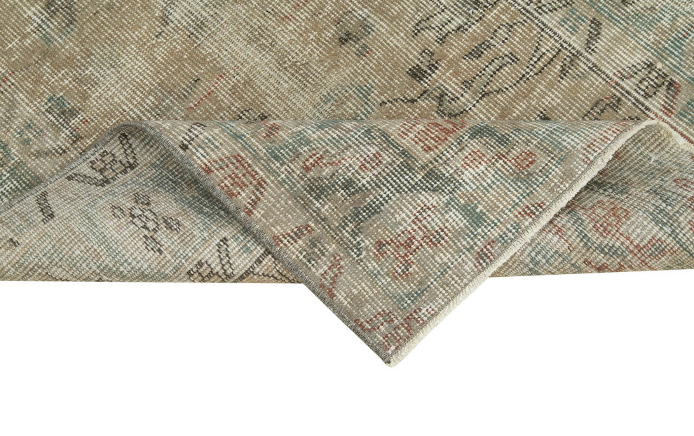 Rug N Carpet - Hand-knotted Oriental 2' 11'' x 5' 9'' Vintage Overdyed Rug
