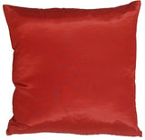 Pillow Decor - Bohemian Damask Red, White and Ocher Throw Pillow