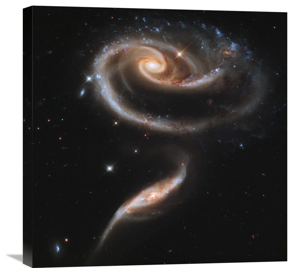 "Interacting Galaxies" Artwork, 24"x24"