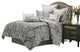 Cambria 10-Piece King Comforter Set - Mineral