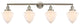 Innovations 215-SN-G661-7 4 Light Bath Vanity Light, Brushed Satin Nickel