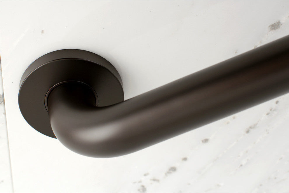 Kingston Brass 24" Decorative ADA Grab Bar, Oil Rubbed Bronze