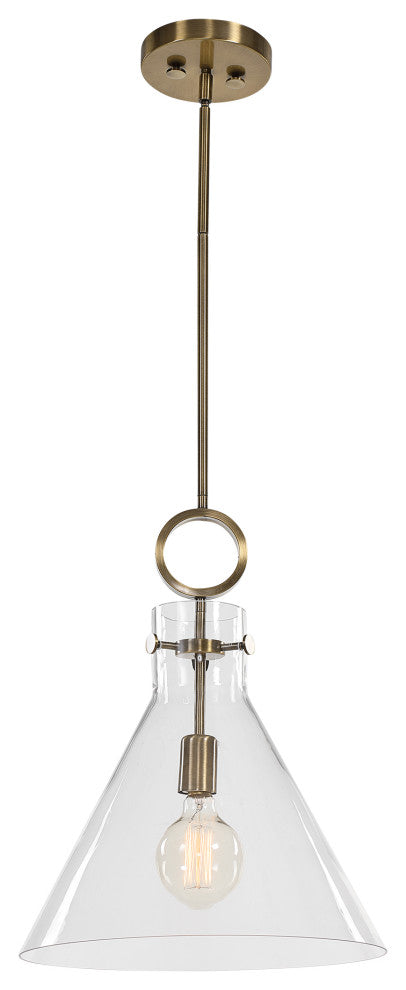 Imbuto Funnel Glass 1 Light Pendant