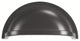 Belwith Hickory 3 " Williamsburg Oil-Rubbed Bronze Cup Cabinet Pull P3055-10B, O