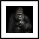 "IMHO" Framed Digital Print by Antje Wenner-Braun, 26"x26"