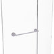 Que New 24" Shower Door Towel Bar, Satin Chrome
