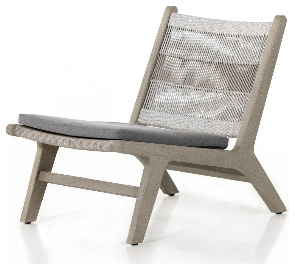 Julian Outdoor Chair-Weathered Grey