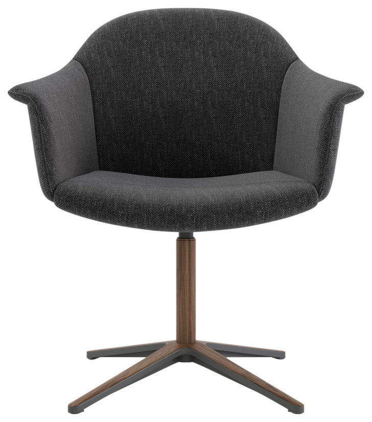 Downing Chair, Dark Shadow Fabric