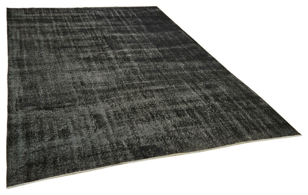 Rug N Carpet - Handwoven Turkish 6' 10'' x 10' 0'' Distressed Over-dyed Rug