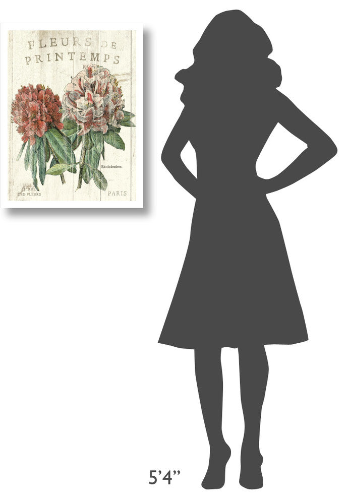 "Fleur de Printemps" Digital Paper Print by Sue Schlabach, 20"x26"