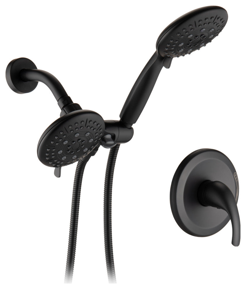 High Pressure 35-Function Dual 2 in 1 Shower Faucet with Valve