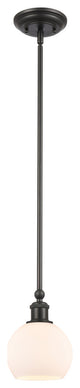 Innovations 341-1S-BK-G121-6-LED Concord 1 Light 6" Mini Pendant, Matte Black