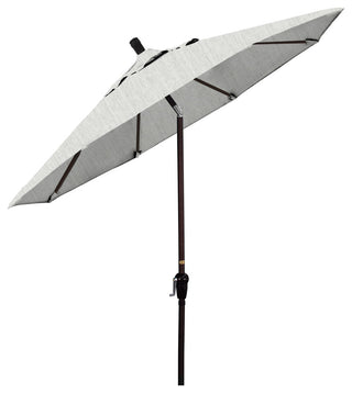 9' Aluminum Umbrella Auto Tilt Bronze, Granite