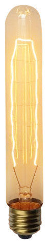 Dimmable Large Cylinder 40 Watt Edison Bulb, E26 Base