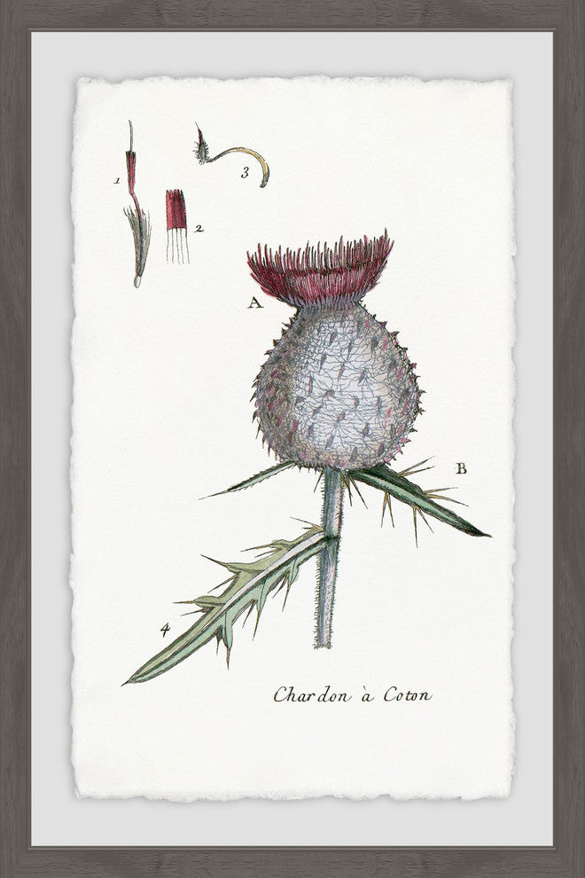 "Inspire Me with Plant" Framed Painting Print, 16"x24"