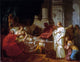 Jacques-Louis David Antiochus and Stratonice, Gallery Wrapped Canvas, 21"x28"