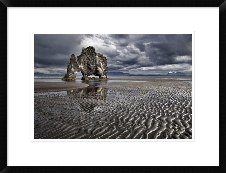 "Hvatserkur" Framed Digital Print by Bragi Ingibergsson, 26"x20"