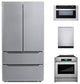 4-Piece Package, Microwave Drawer, Range, Dishwasher and Refrigerator