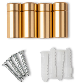 Gold 1" Wall Mounts