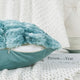 Shar Pei Faux Fur Pillow Shell Set, Trellis, 2 Piece Lumbar, 14"x26"