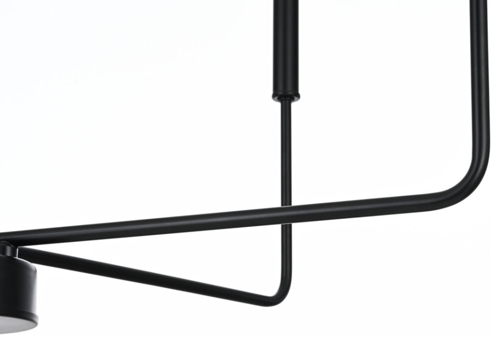 26" Pendant Light, Black