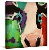 "Nelly" Painting Print on Wrapped Canvas, 40"x40"