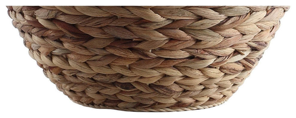 Alaro 24.5" Banana Leaf Basket LED Table Lamp, Natural