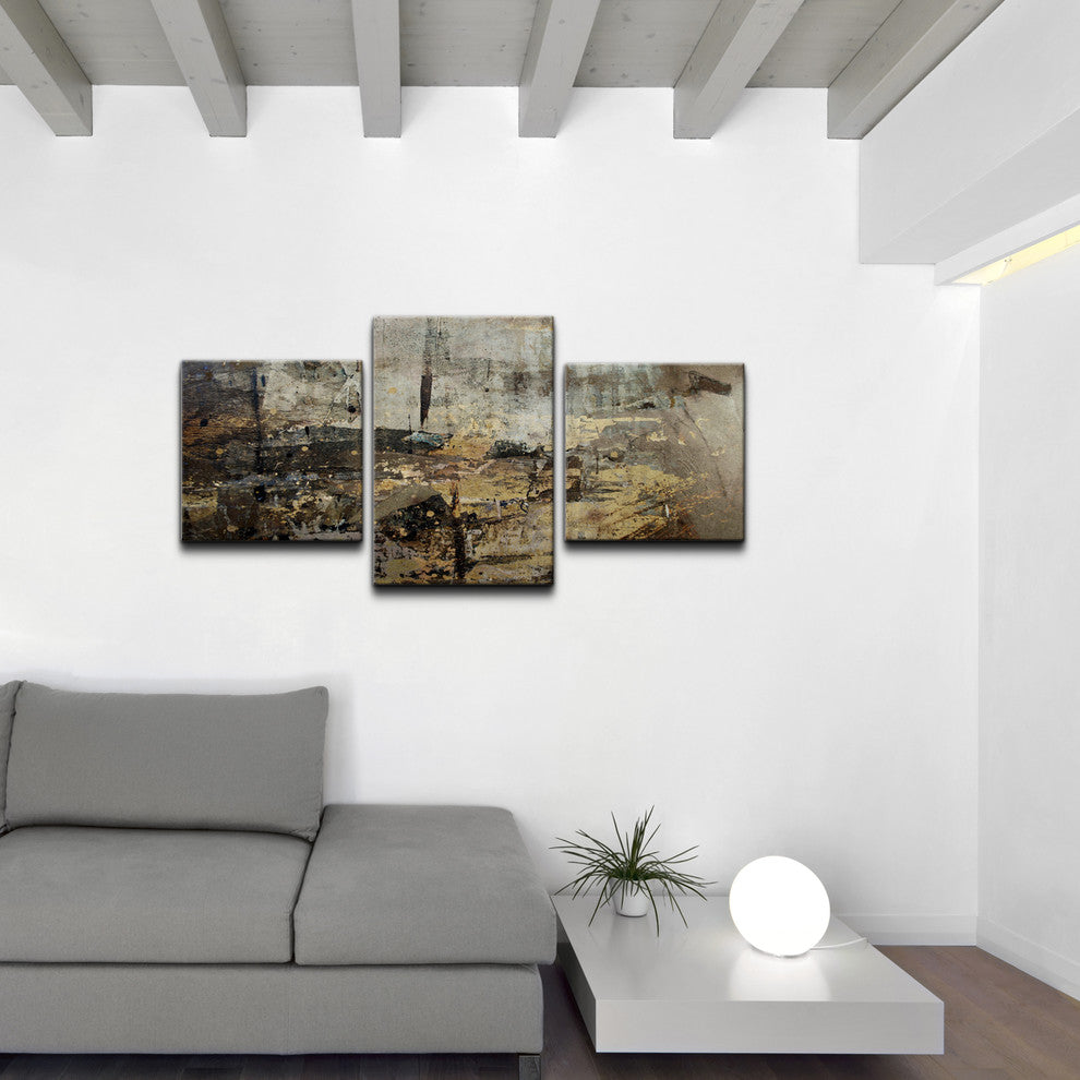 Abstract 3-Piece Canvas Wall Art