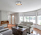 Lynch 15.75" 3-Light Chrome Flushmount Ceiling Light