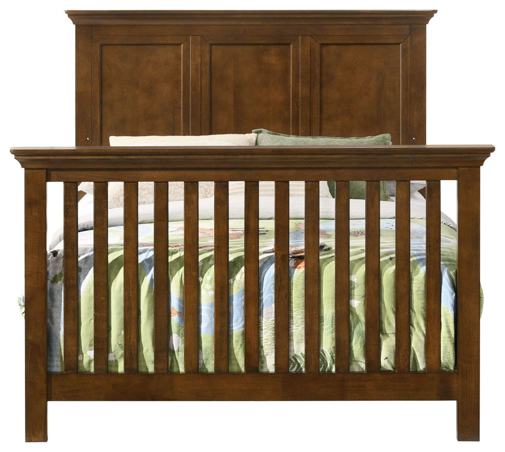 San Mateo 60"W Convertible Crib, Tuscan
