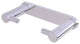 Fresno Rollerless Toilet Paper Holder, Polished Chrome