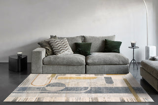 Dynamic Rugs Elixir Polyester Area Rug 5161-999 Multi, 7.10x10.10