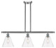 Innovations 516-3I-SN-GBC-82 3 Light Island Light, Brushed Satin Nickel
