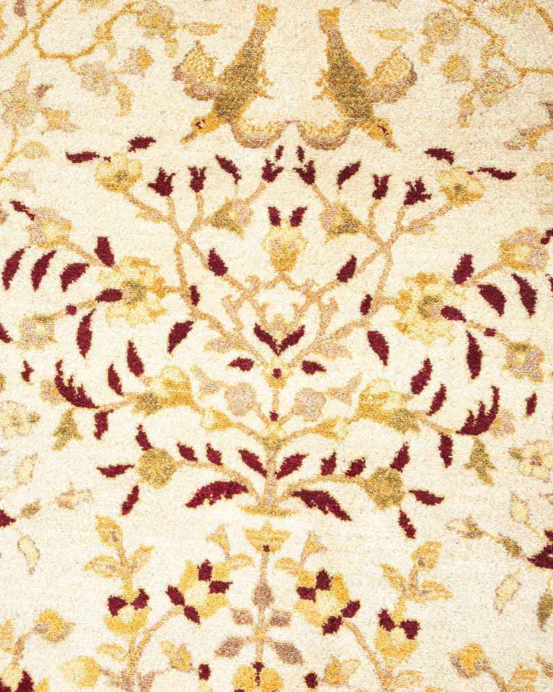 Mogul, One-of-a-Kind Hand-Knotted Area Rug Ivory, 8' 2" x 10' 2"