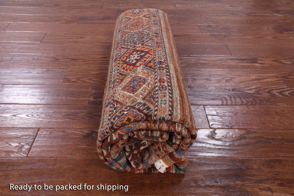 Handmade Khorjin Super Kazak Rug 5' 7" X 8' 0" Q11271