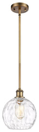 Innovations 516-1S-BB-G1215-8-LED 1-Light Mini Pendant, Brushed Brass