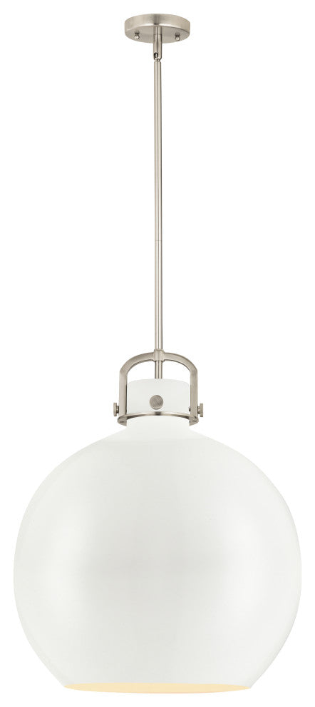 Innovations Lighting 710-1S-SN-M710-18W-LED Sphere 1 Light 18" Pendant