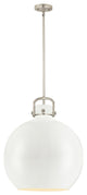 Innovations Lighting 710-1S-SN-M710-18W-LED Sphere 1 Light 18" Pendant