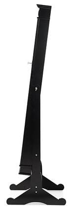 Black Crown Molding Top Free Standing Full Length Cheval Mirror Jewelry Armoire