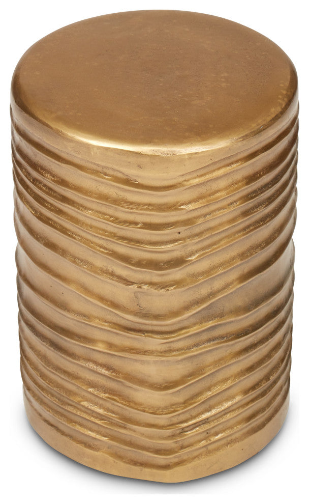 Tara Stool, Antique Brass
