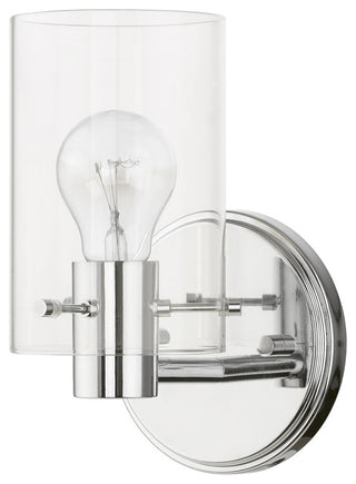 Munich 1 Light Polished Chrome Single Sconce