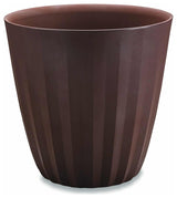 Pleat Indoor/ Outdoor Large Modern 27"W, Bark