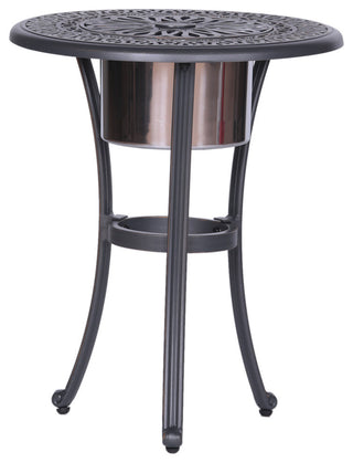 Bellvue 22" Round Ice Bucket Table