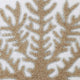 Ivory Decorative Pillow Shams 24"x24" Cotton, Gold Coral Hunt