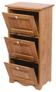 Amish Made Oak Vegetable Bin, Seely Stain