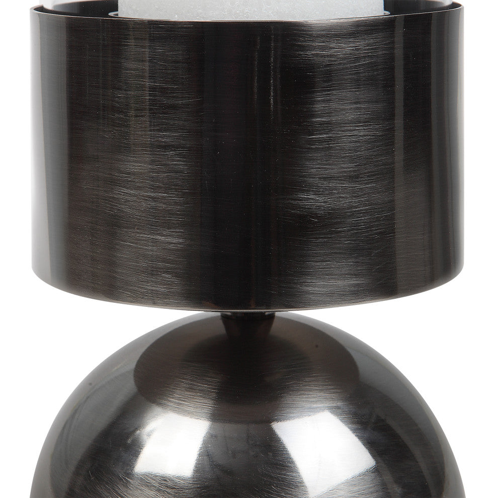 Uttermost 18050 Tilston Gunmetal Candleholders Set of 2