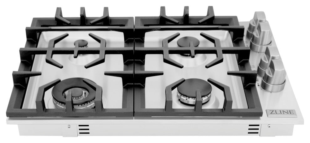 ZLINE Dropin Cooktop, Stainless Steel, Gas, RC30